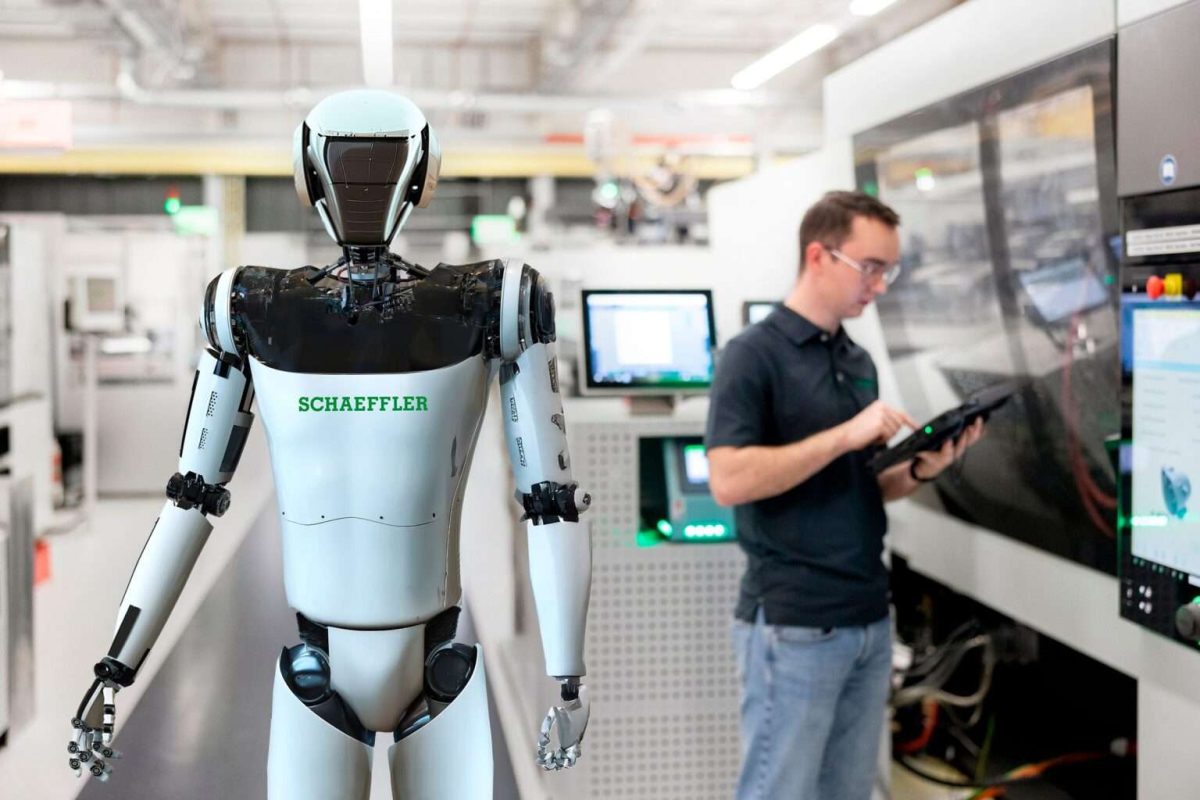 Schaeffler Pone A Seis Robots Humanoides A Fabricar Piezas Para Robots Humanoides