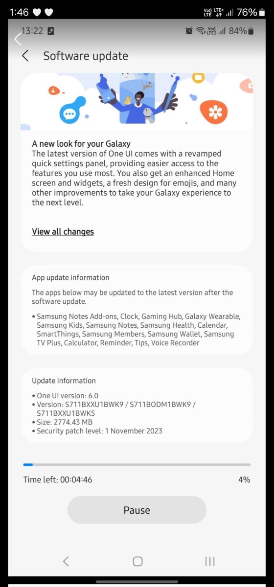 El Galaxy S23 recibe One UI 9 con Android 17, su cuarta y última gran actualización